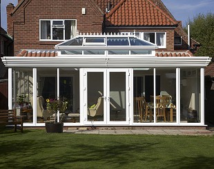 Orangery with skypod roof