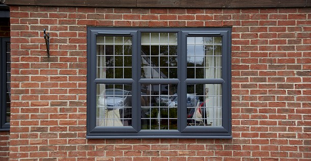 Coloured UPVC windows