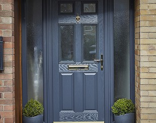 Composite front door