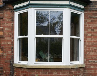 Bay double glazed window