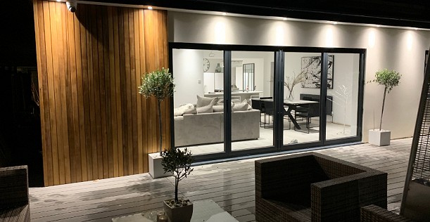 Aluminium bifold doors