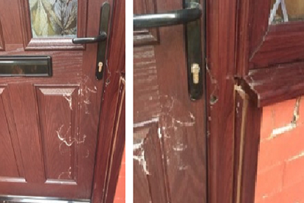 EYG composite door prevents break-in attempt on Leeds home