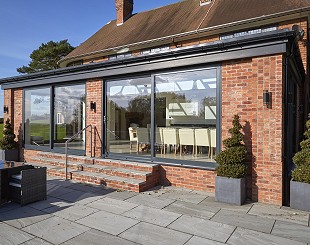 Modern patio doors