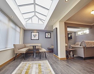 Orangery with lantern roof