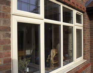 Coloured UPVC windows