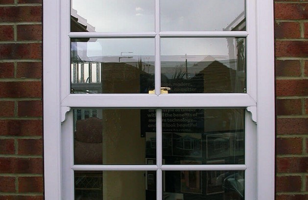 UPVC sliding sash windows