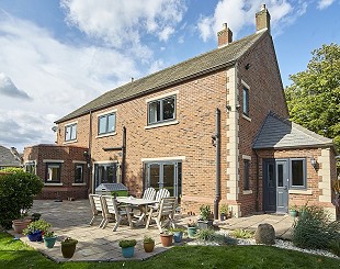 Anthracite grey double glazed windows