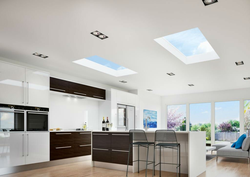 Flat Roof Lights by EYG 3