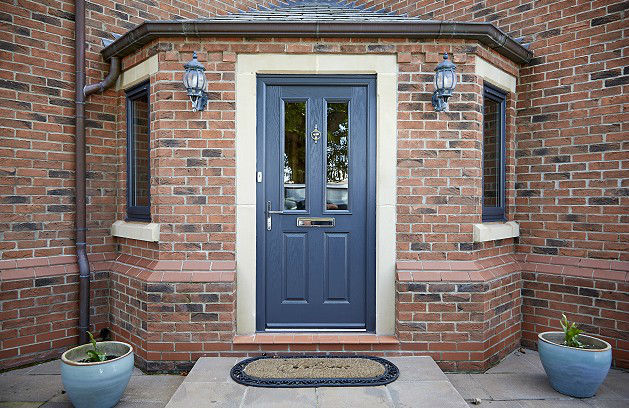 Composite front door