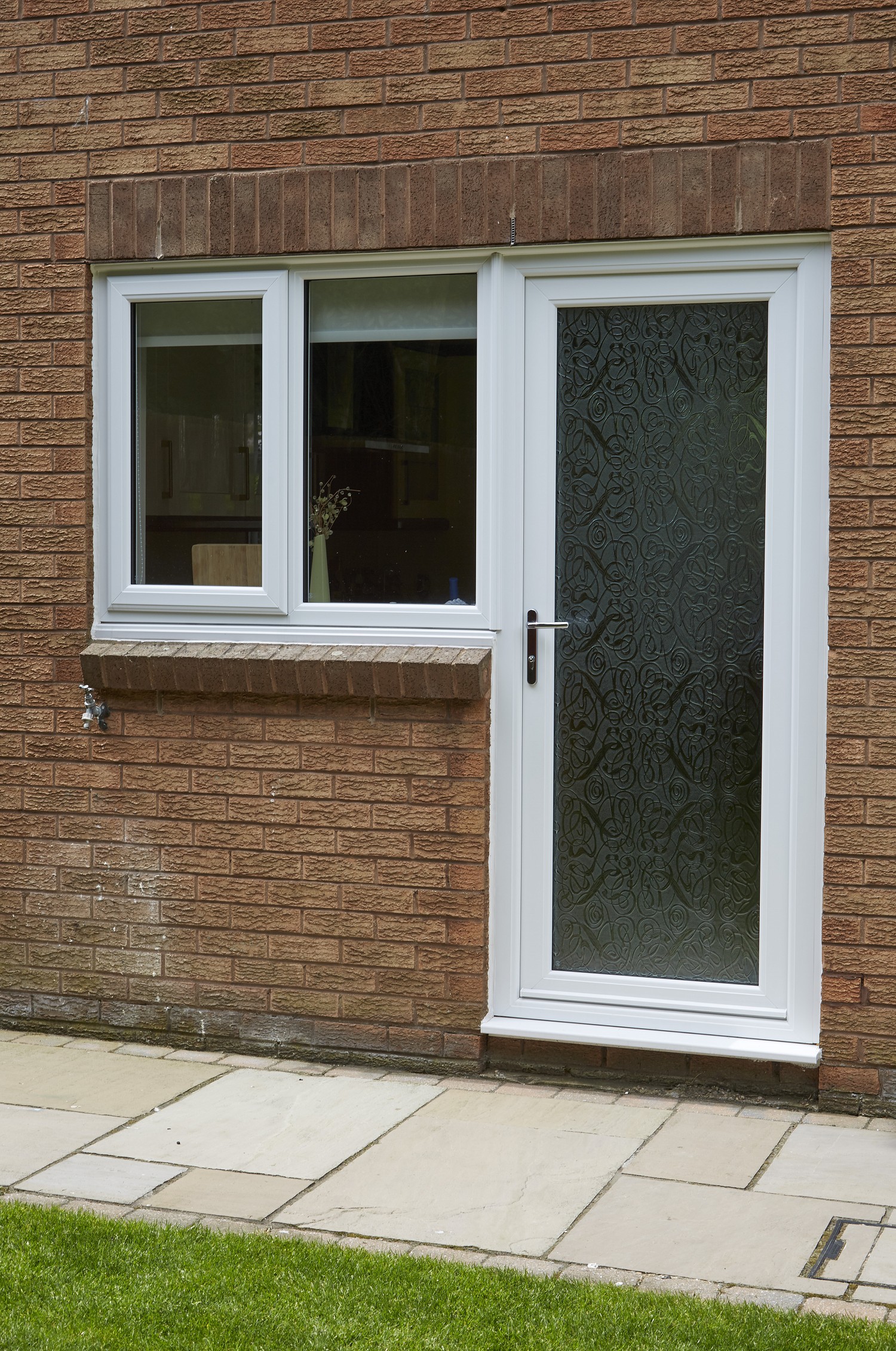 UKmade uPVC External Front & Back Doors Up to 55 off! EYG