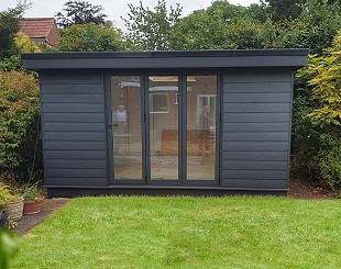 garden rooms, insulated garden room, garden office