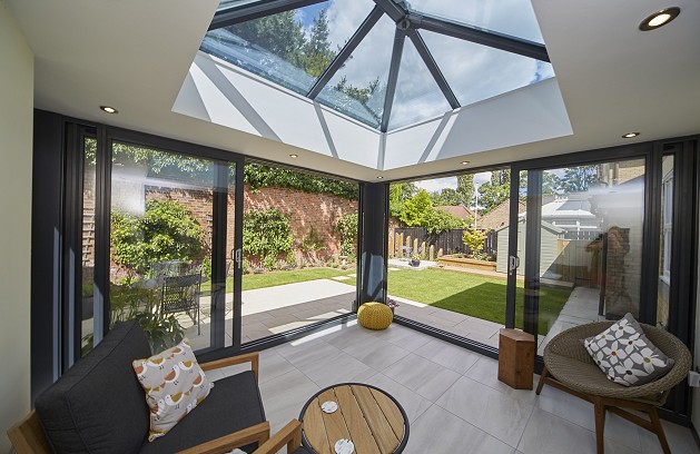 Orangery with lantern roof