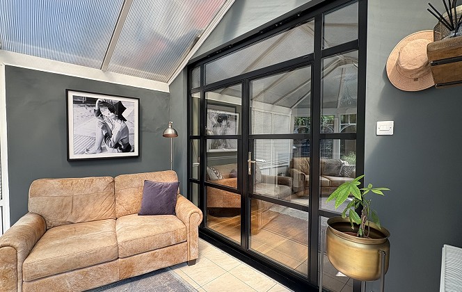 EYG customer delighted with new Heritage Doors which have replaced patio doors to bring ‘stylish’ new look
