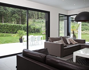 Aluminium patio doors