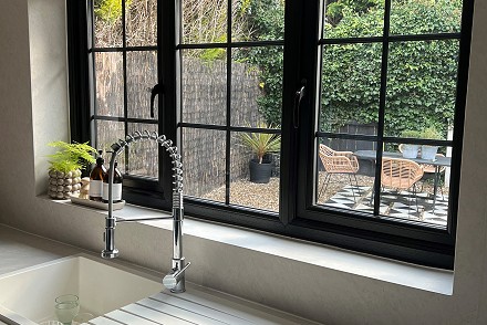 Instagram star Mishkashoe devotes entire reel to EYG’s steel-look UPVC black windows