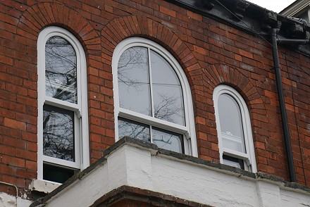 Rotten timber sash windows in conservation area given a modern make-over