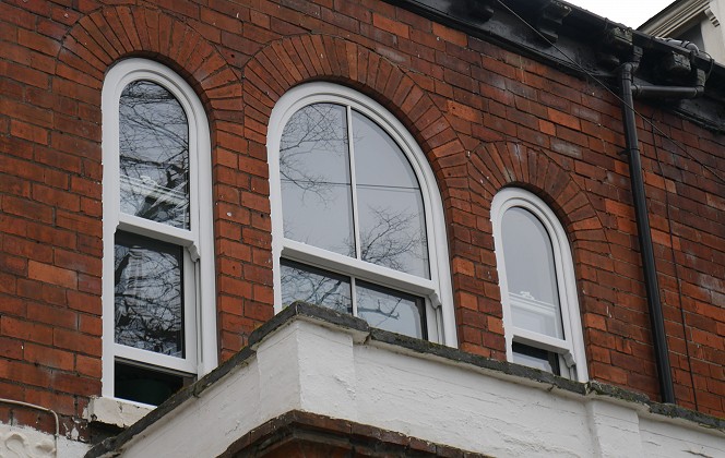 Rotten timber sash windows in conservation area given a modern make-over
