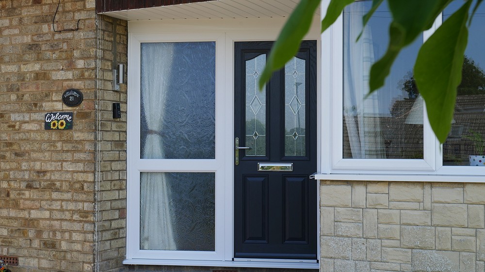 Composite front door