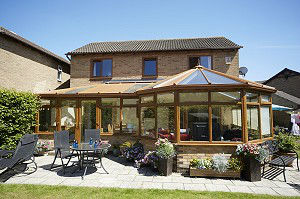 Replacement conservatory roof in East Yorkshire