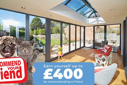 Earn up to £400 if you recommend EYG to friends and family