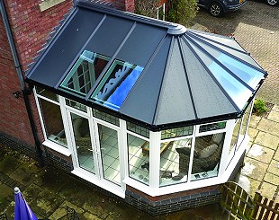 Solid tiled conservatory replacement roof