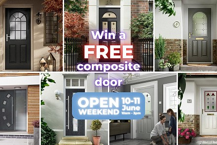 WIN a free EYG composite front door in EYG's Open Weekend