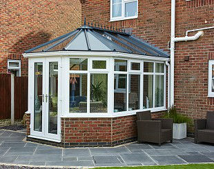 Solid conservatory roof