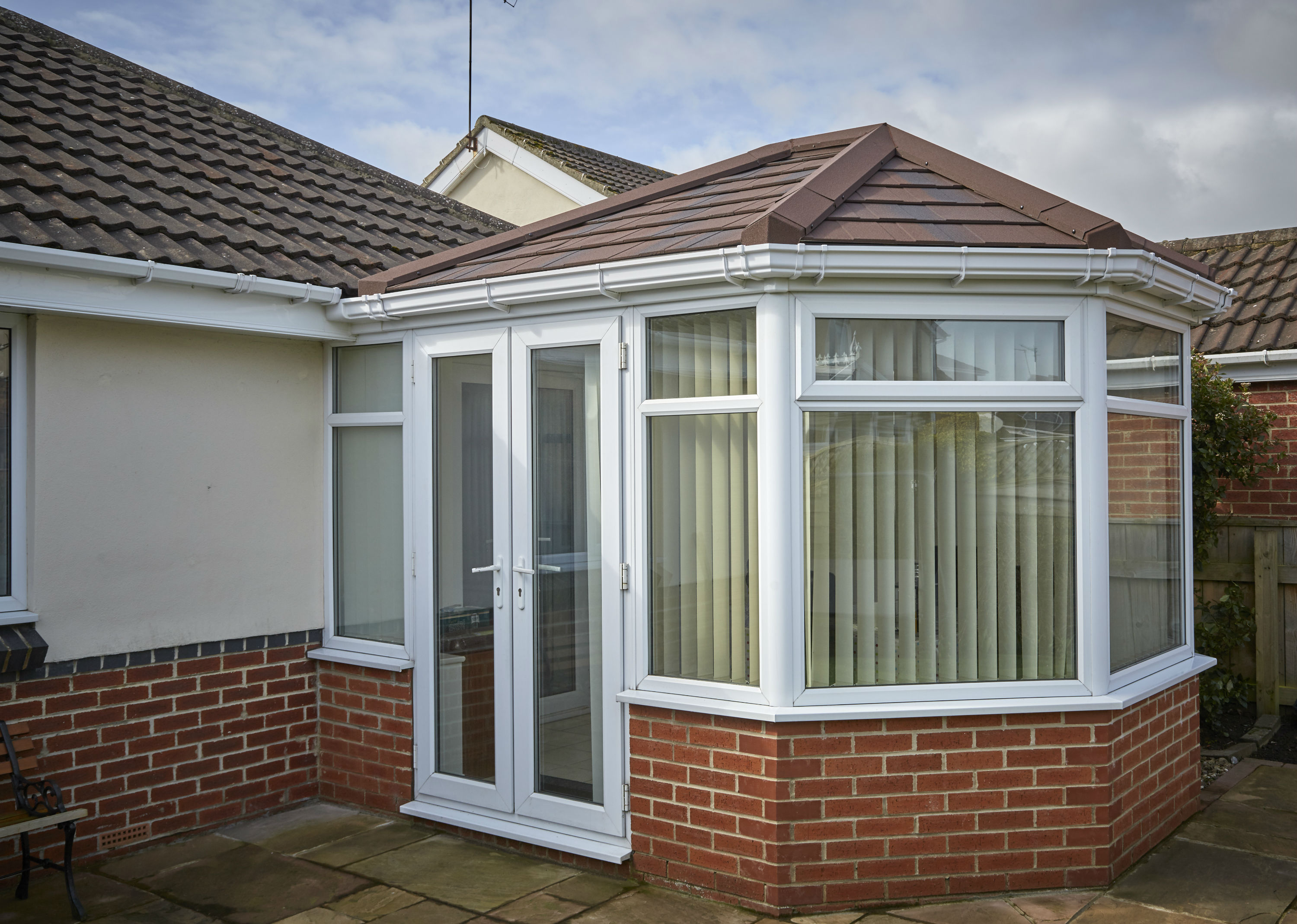 Victorian Conservatory with tiled roof