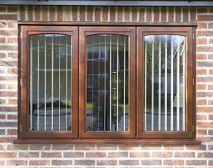 Wooden double glazed windows